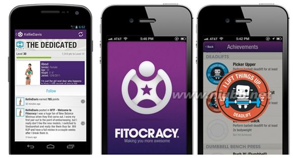 運動健身系應(yīng)用三招致勝_fitocracy