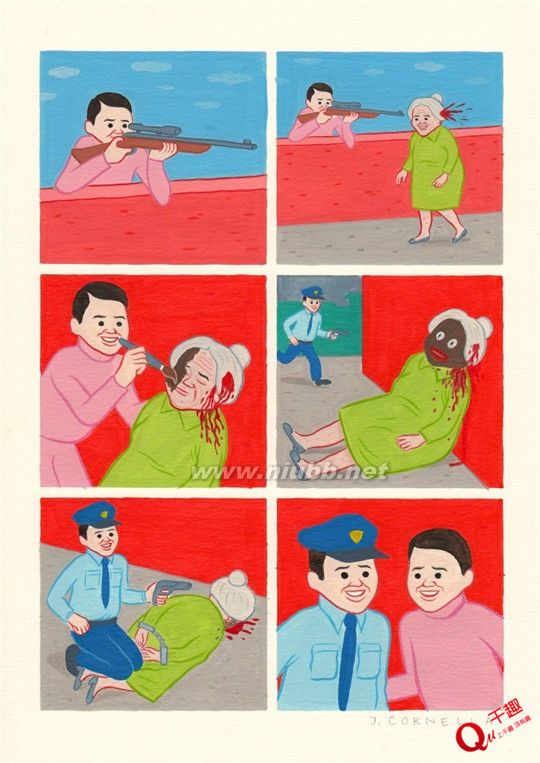 重口味暗黑漫畫，看完覺得我純潔正派的心靈被污染了_暗黑破壞神漫畫